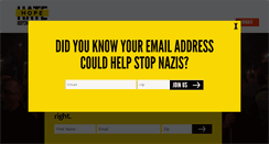 Desktop Screenshot of hopenothate.com